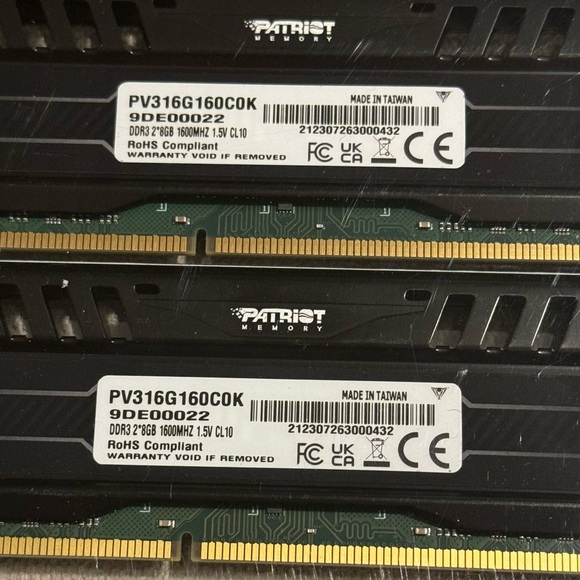 Patriot Viper DDR3 RAM 16gb Desktop Memory - Picture 6 of 8
